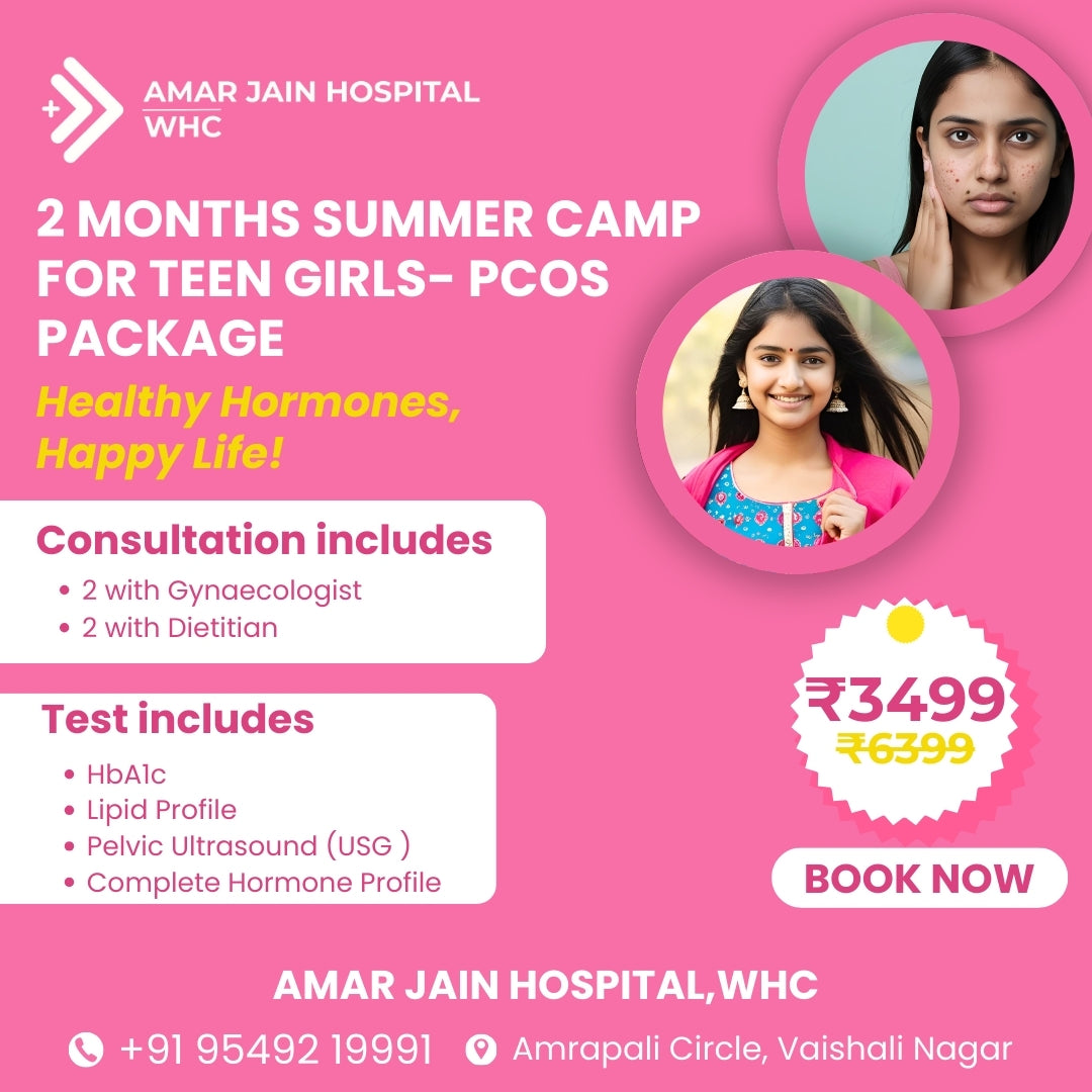 किशोरियों के लिए PCOS समर कैंप पैकेज: 2 माह
