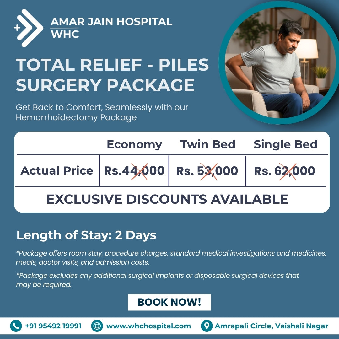 Total Relief – Piles Surgery Package
